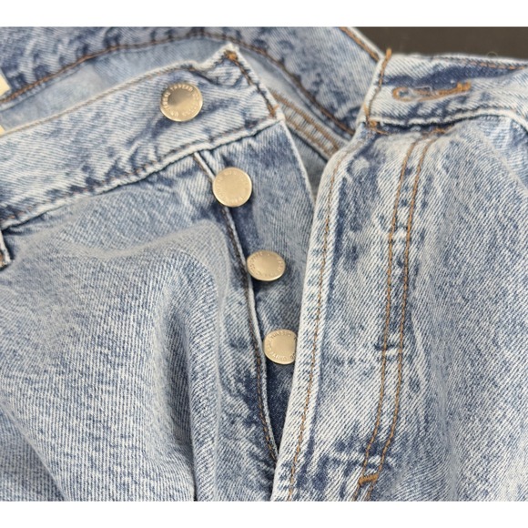 Universal Thread Women's Mid-Rise Super Wide Leg Jeans 100% Cotton Size 16 - Picture 7 of 7